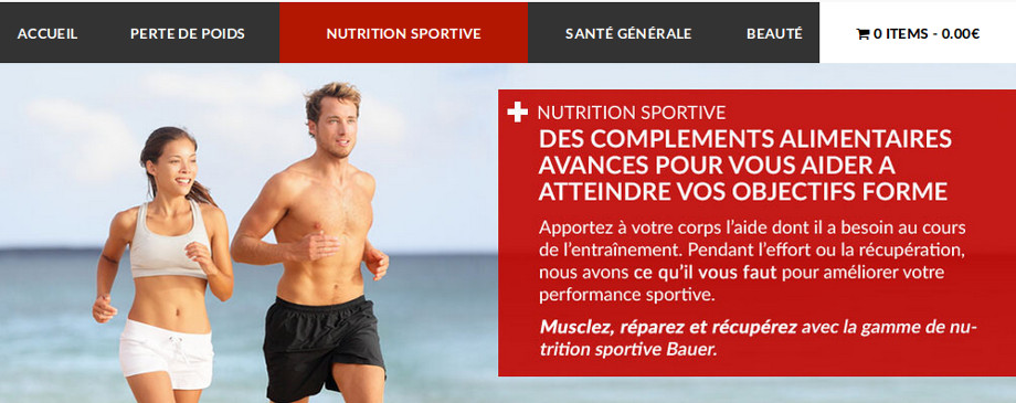 Acheter Bauer Nutrition complements alimentaires