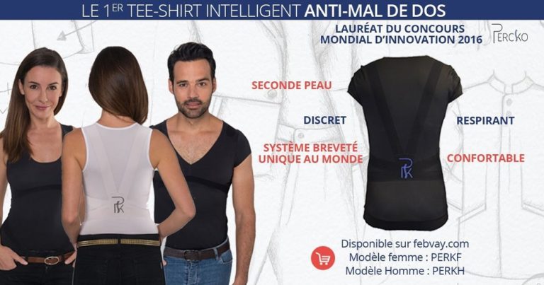Avis T-SHIRT Percko : efficace contre le mal de dos ? – Mes Exercices Abdos